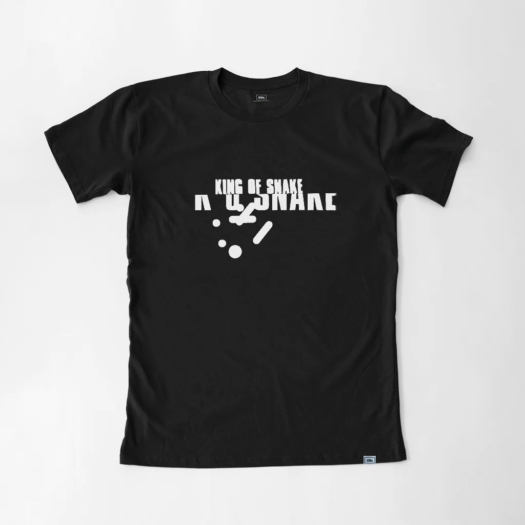King Of Snake T-Shirt in Black
