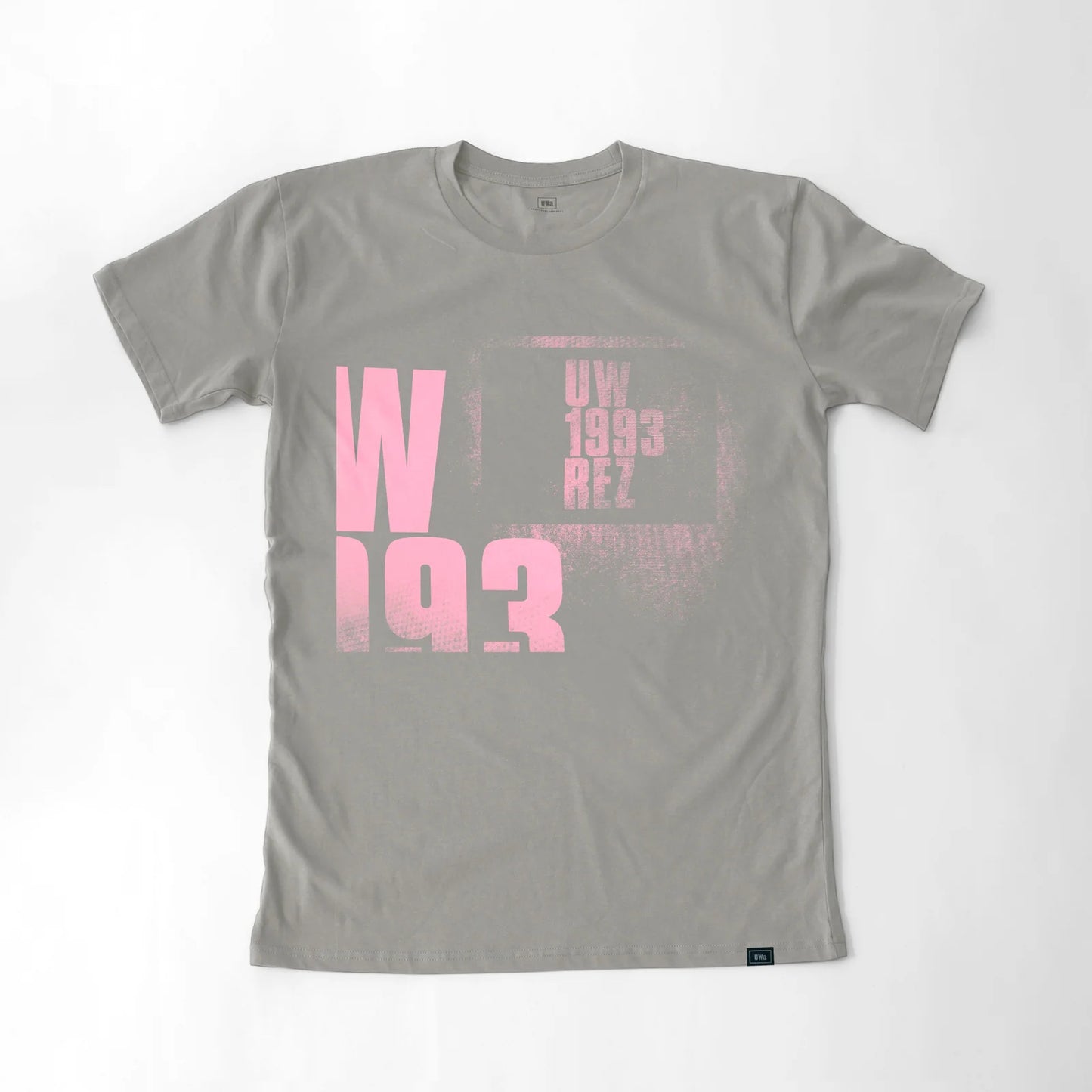 REZ Newsprint T-Shirt in Grey