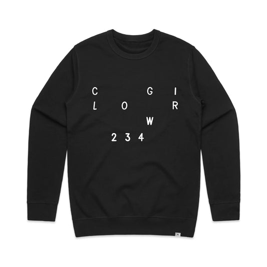 Cowgirl Crew Neck in Black