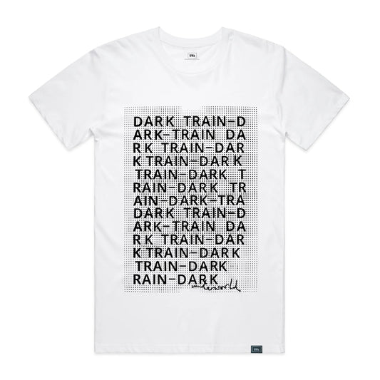 Dark Train T-shirt in White