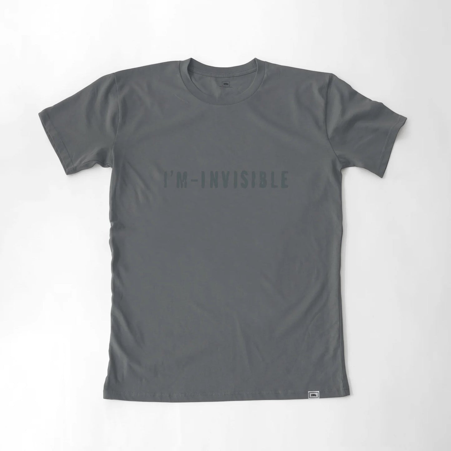 I'm Invisible T-Shirt in Grey