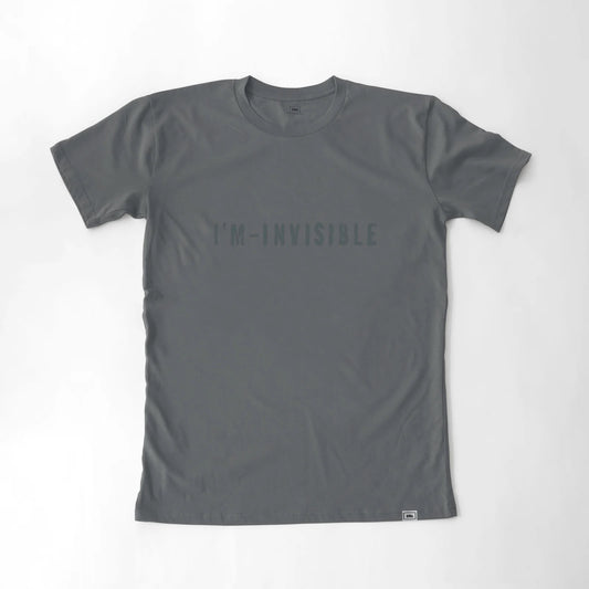 I'm Invisible T-Shirt in Grey