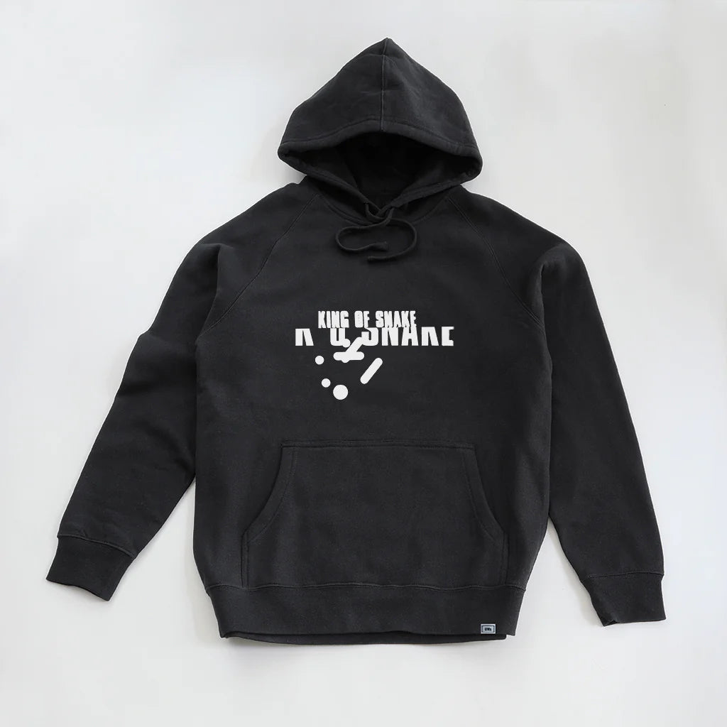 King Of Snake Hoodie in Black