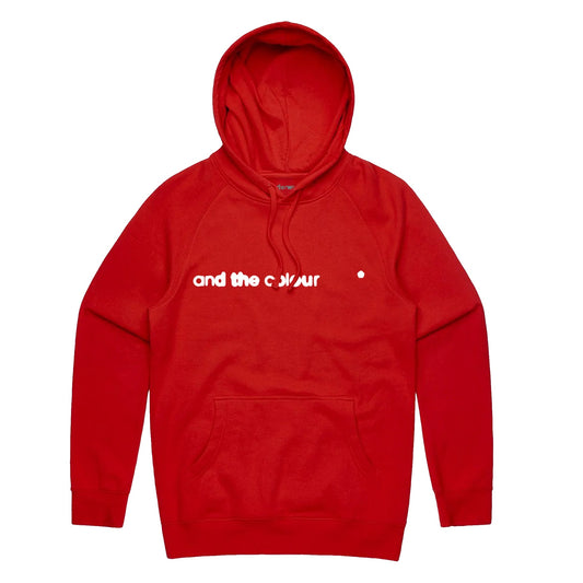 and the colour red Hoodie