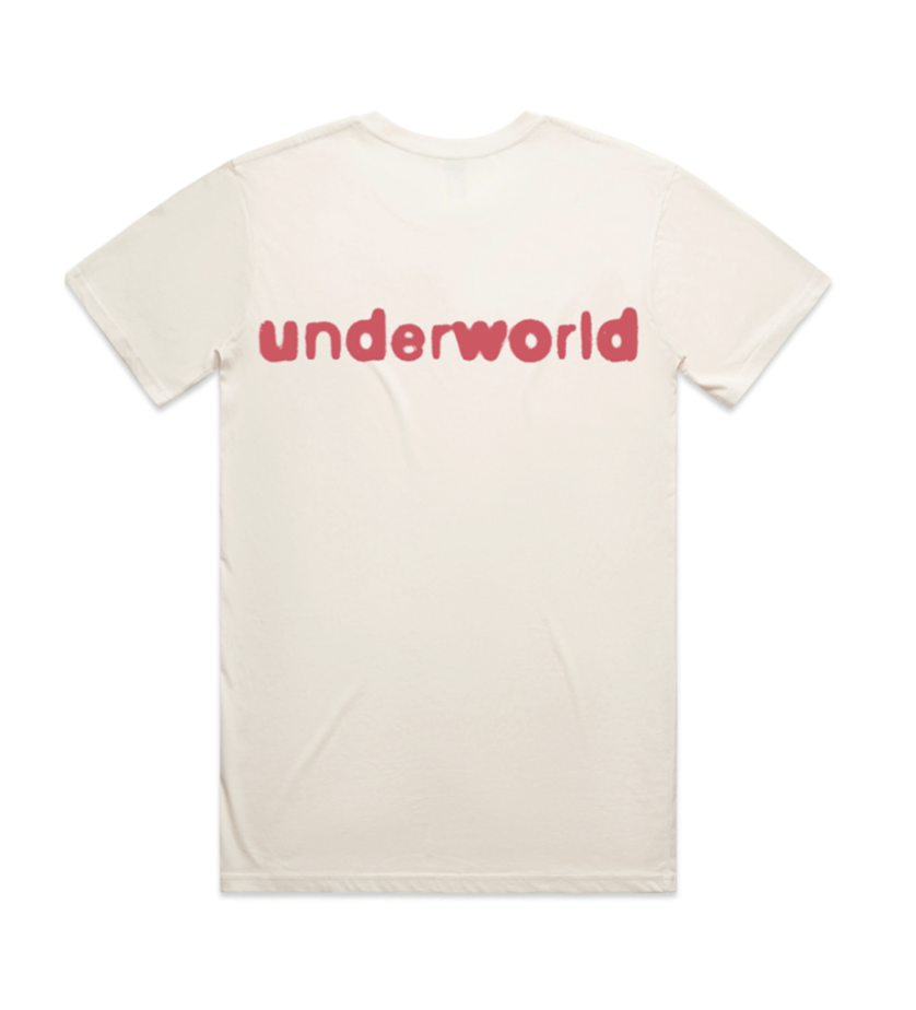 red / underworld T-Shirt In Off White